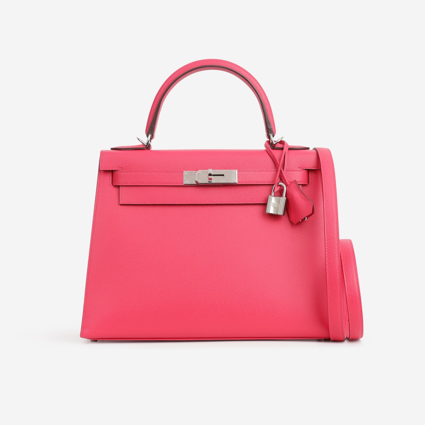 Hermès Kelly 28 - Rose Extreme Epsom | Palladium Hardware