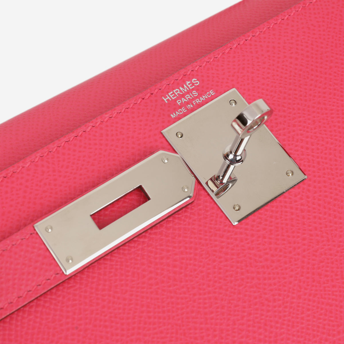 Hermès Kelly 28 - Rose Extreme Epsom | Palladium Hardware