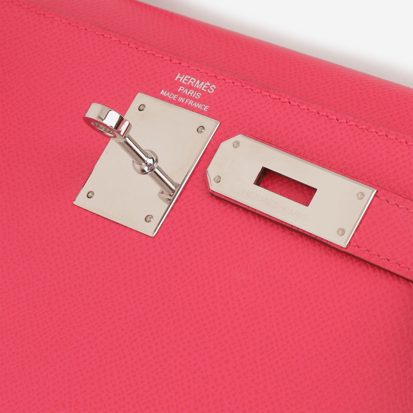 Hermès Kelly 28 - Rose Extreme Epsom | Palladium Hardware