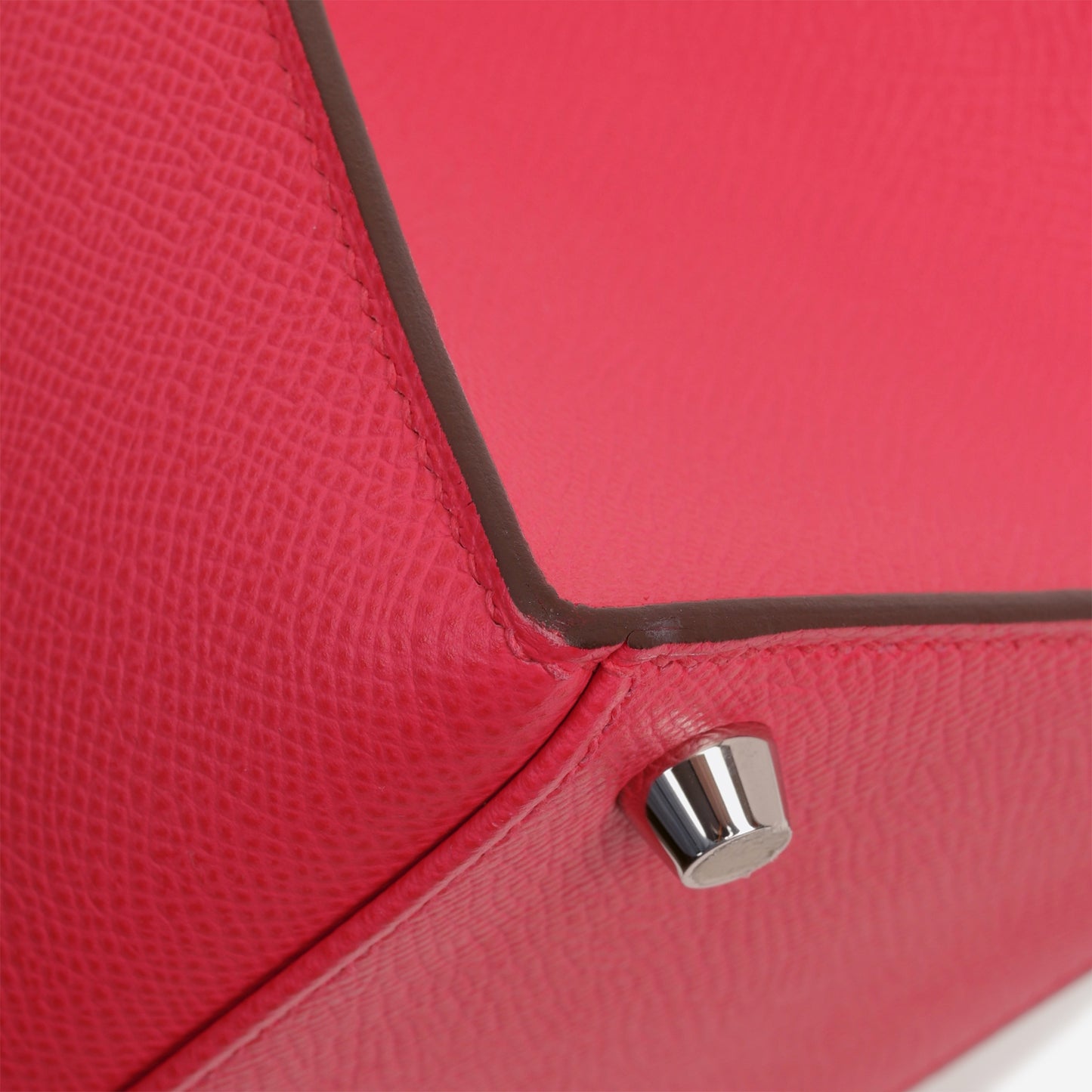 Hermès Kelly 28 - Rose Extreme Epsom | Palladium Hardware
