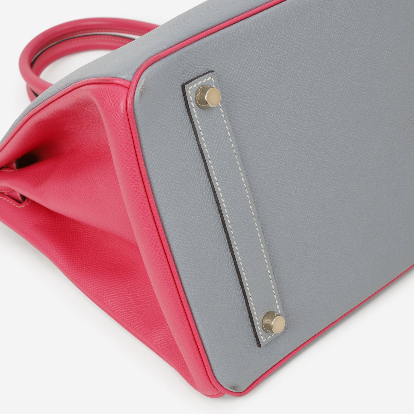 Hermès HSS Birkin 35 - Gris Mouette / Rose Tyrien Epsom | Gold Hardware