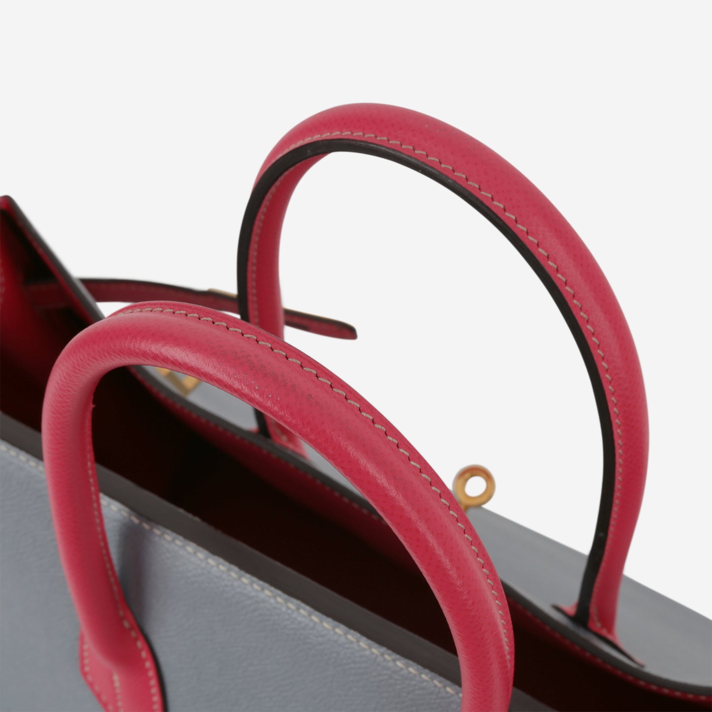 Hermès HSS Birkin 35 - Gris Mouette / Rose Tyrien Epsom | Gold Hardware