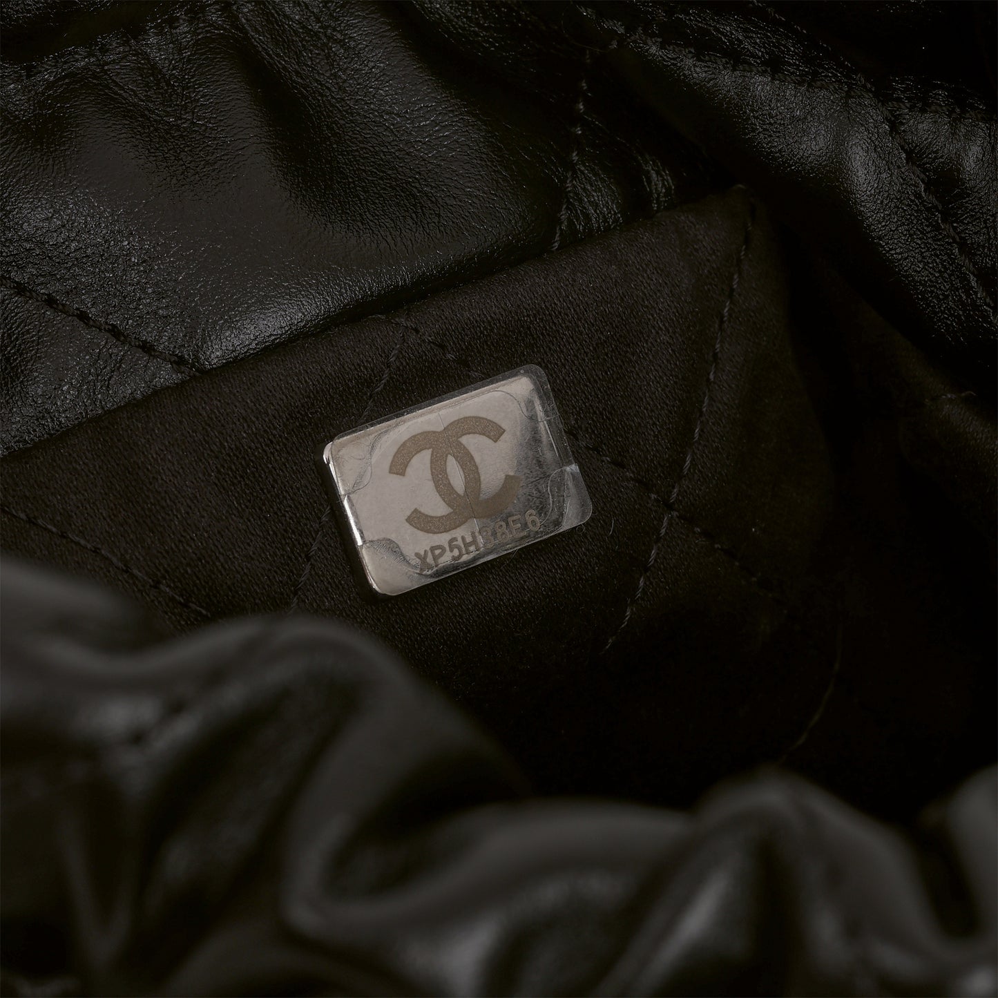 Chanel 22 Mini Hobo - Black Calfskin | Silver Hardware