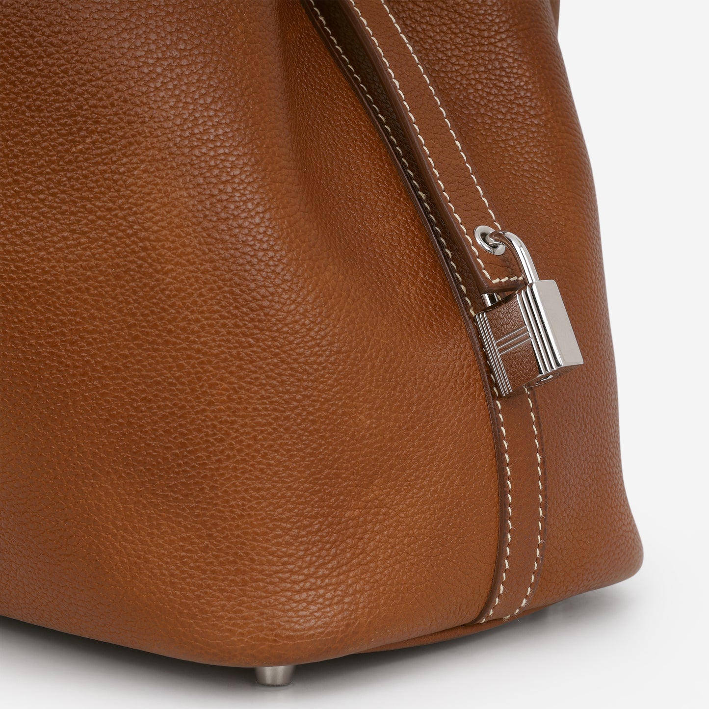 Hermès Picotin 18 - Fauve Barenia Faubourg | Palladium Hardware