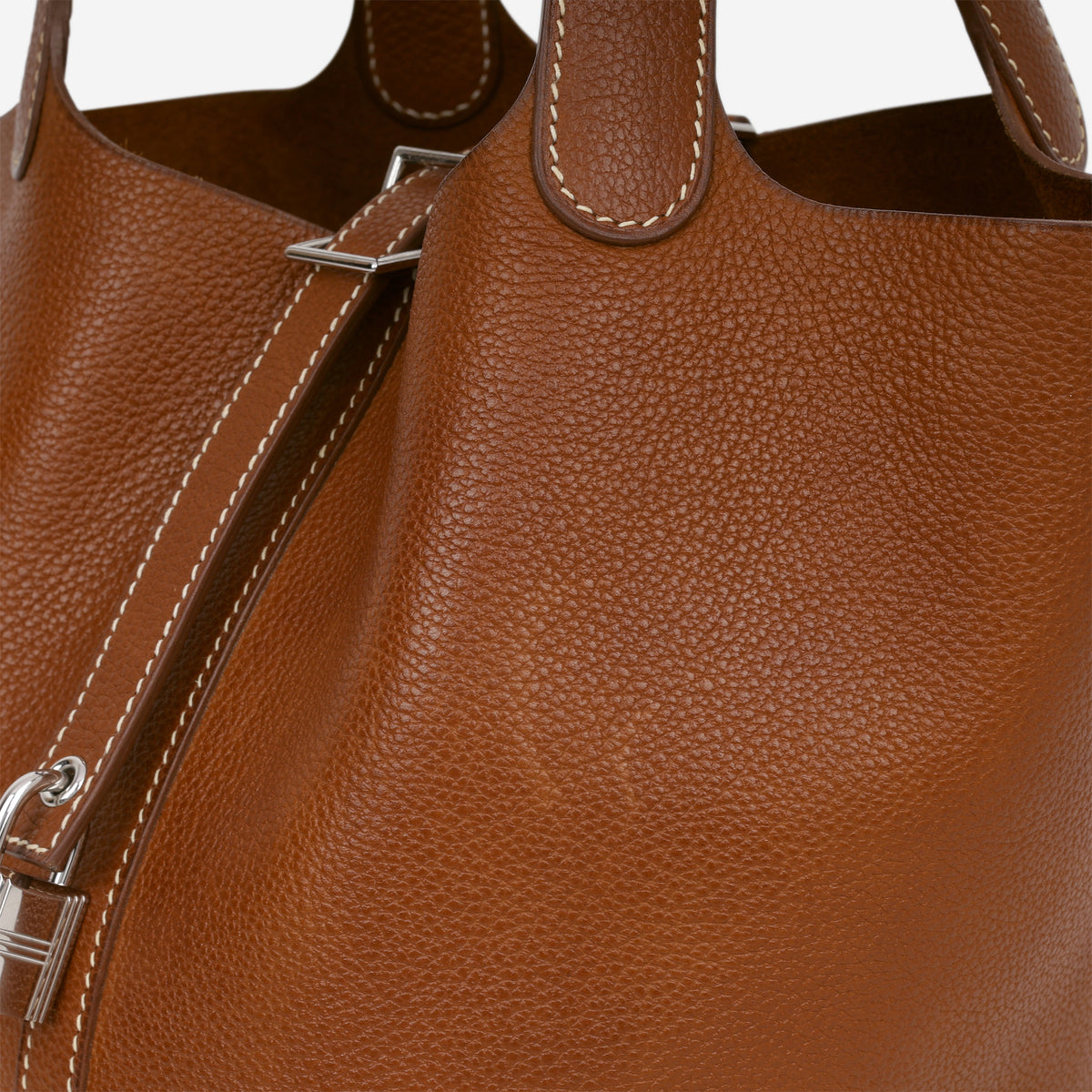 Hermès Picotin 18 - Fauve Barenia Faubourg | Palladium Hardware