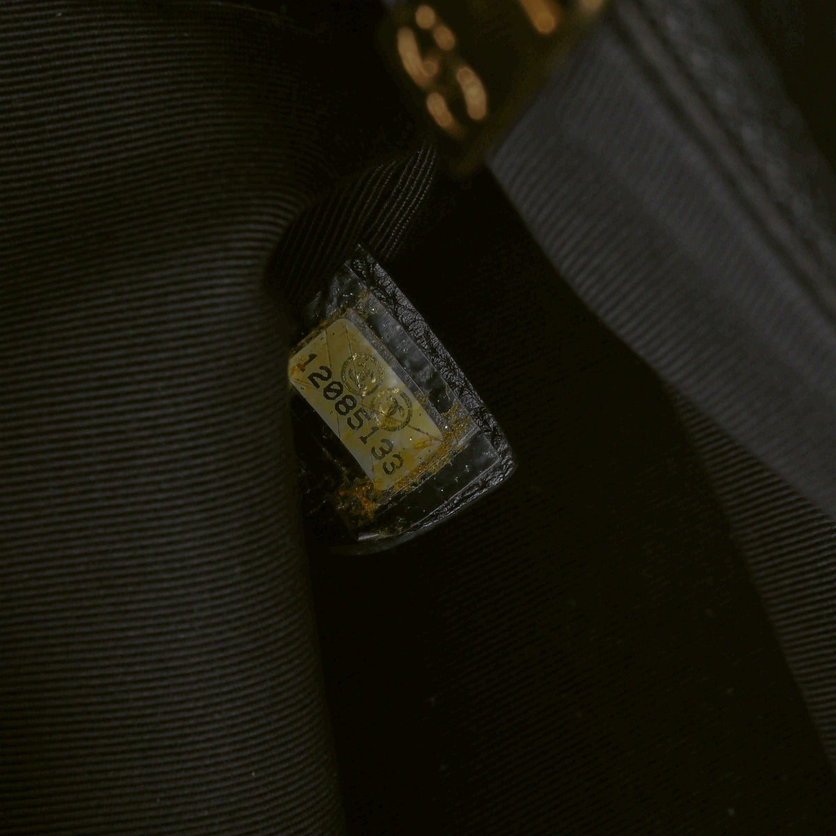 Chanel Vintage Executive Cerf Tote - Black Taurillon | Gold Hardware