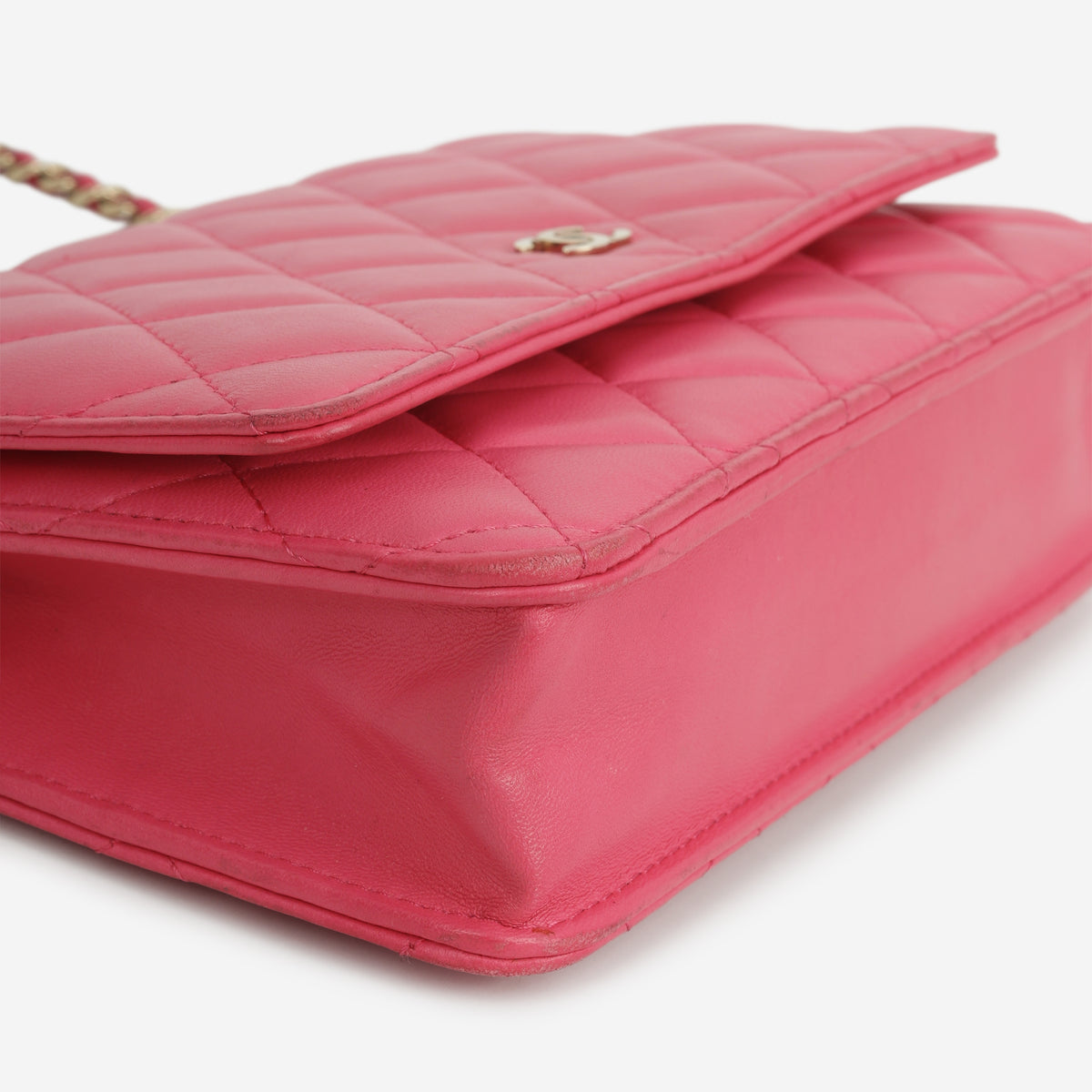 Chanel WOC - Pink Lambskin | Champagne Gold Hardware