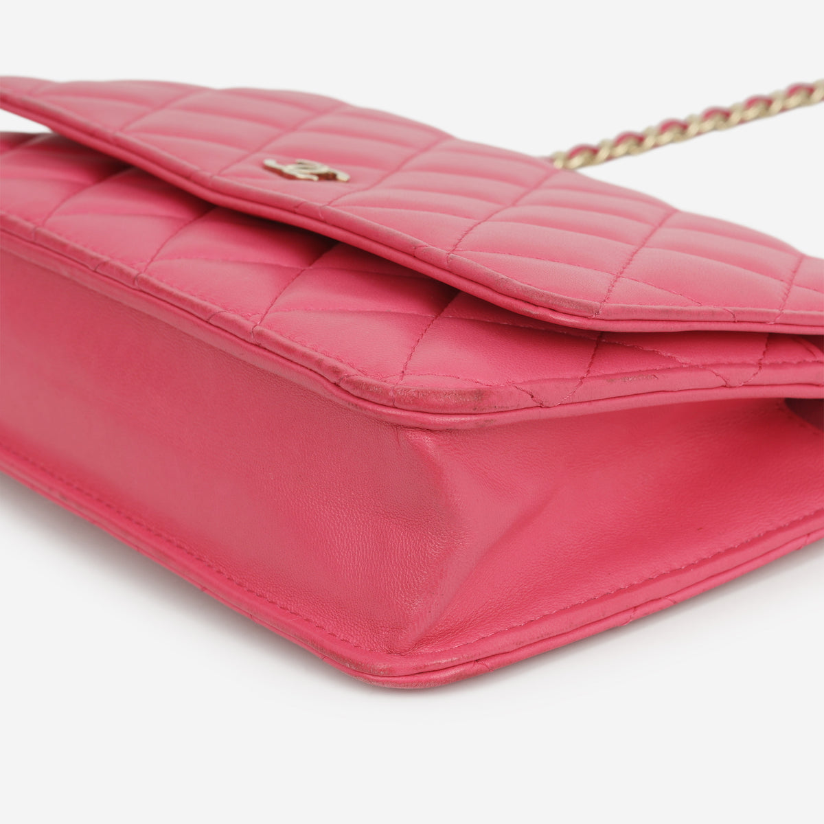 Chanel WOC - Pink Lambskin | Champagne Gold Hardware