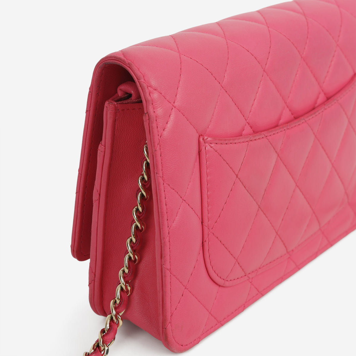 Chanel WOC - Pink Lambskin | Champagne Gold Hardware