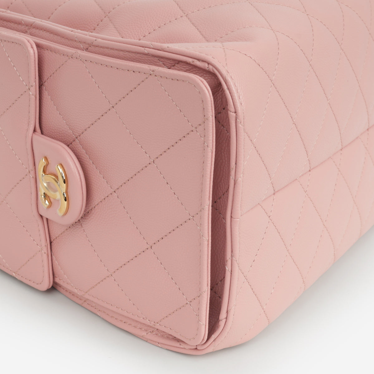 Chanel Small 25 Hobo - Pink Caviar | Gold Hardware