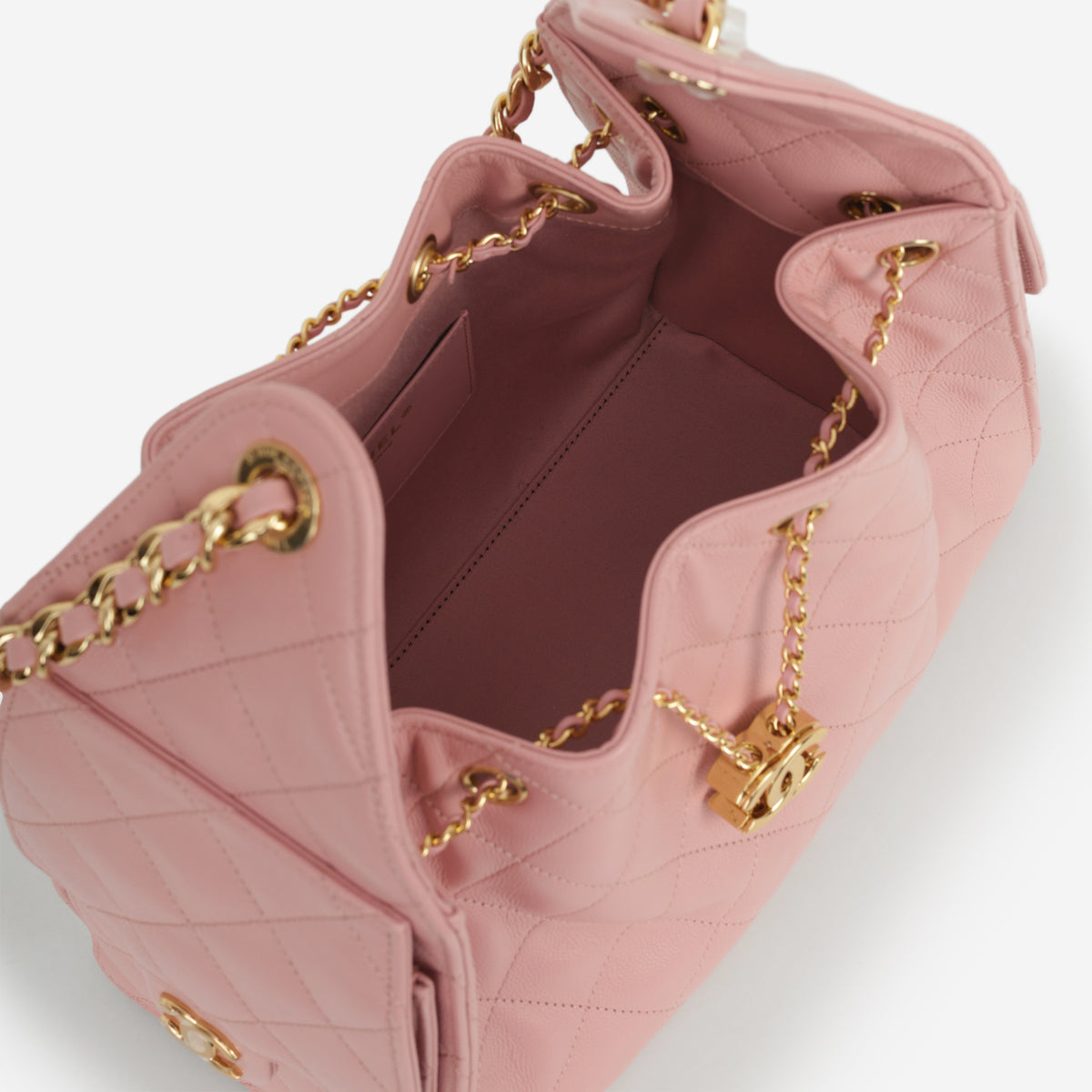 Chanel Small 25 Hobo - Pink Caviar | Gold Hardware
