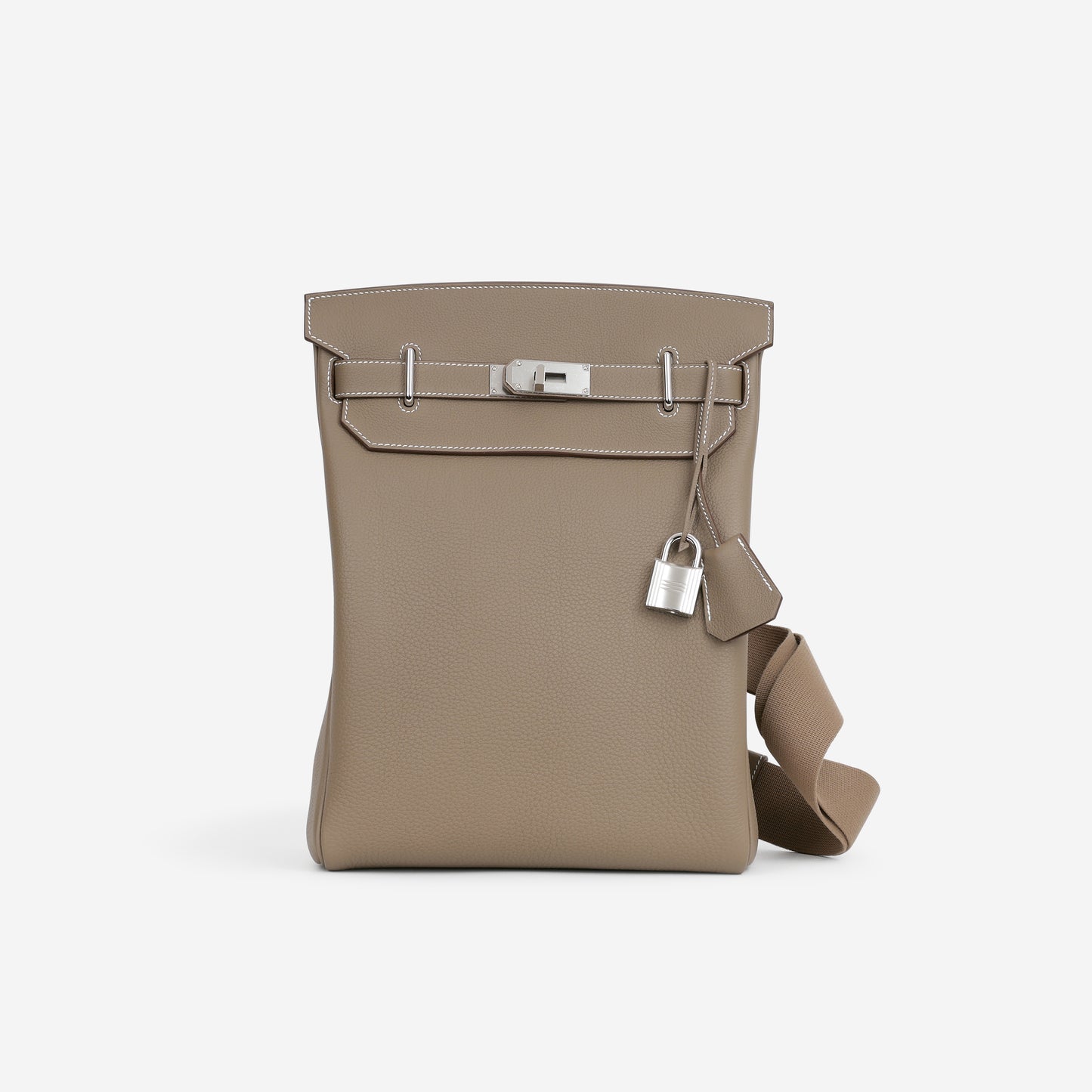 Hermès Hac A Dos GM - Etoupe Togo | Palladium Hardware
