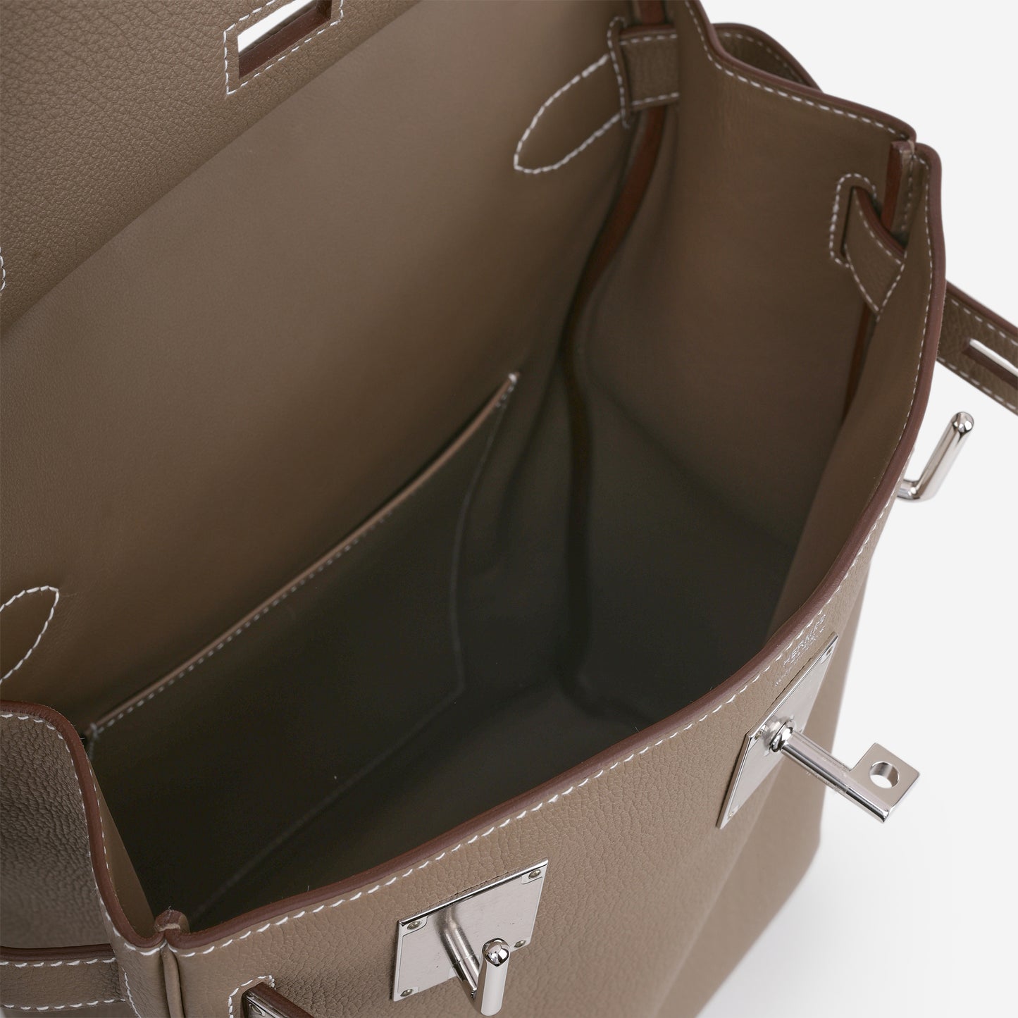 Hermès Hac A Dos GM - Etoupe Togo | Palladium Hardware