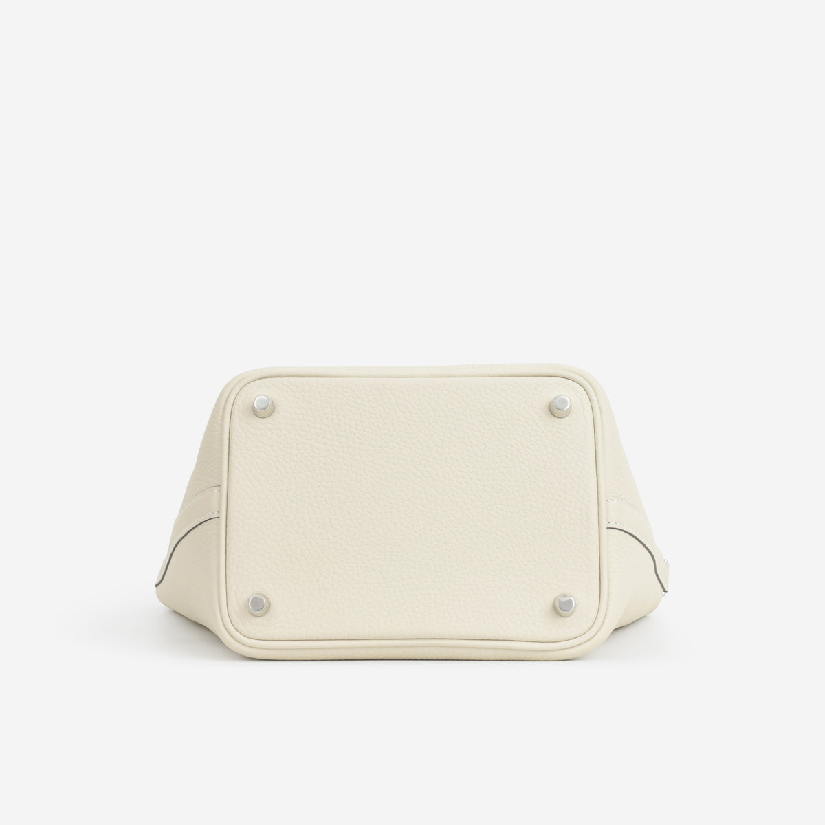 Hermès Picotin 18 Eclat - Craie Clemence / Poussiere Swift | Palladium Hardware