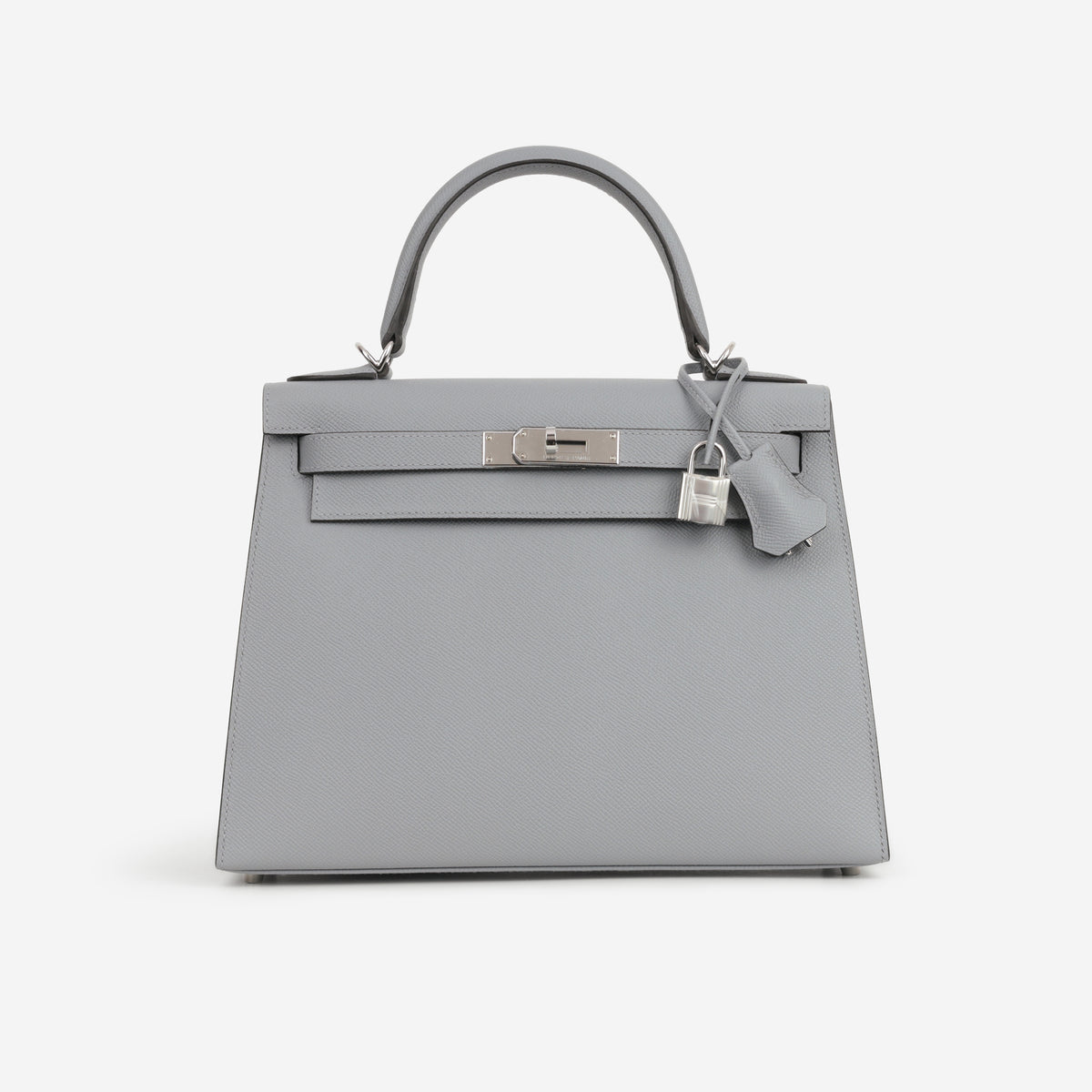 Hermès Kelly 28 - Gris Pantin Epsom | Palladium Hardware