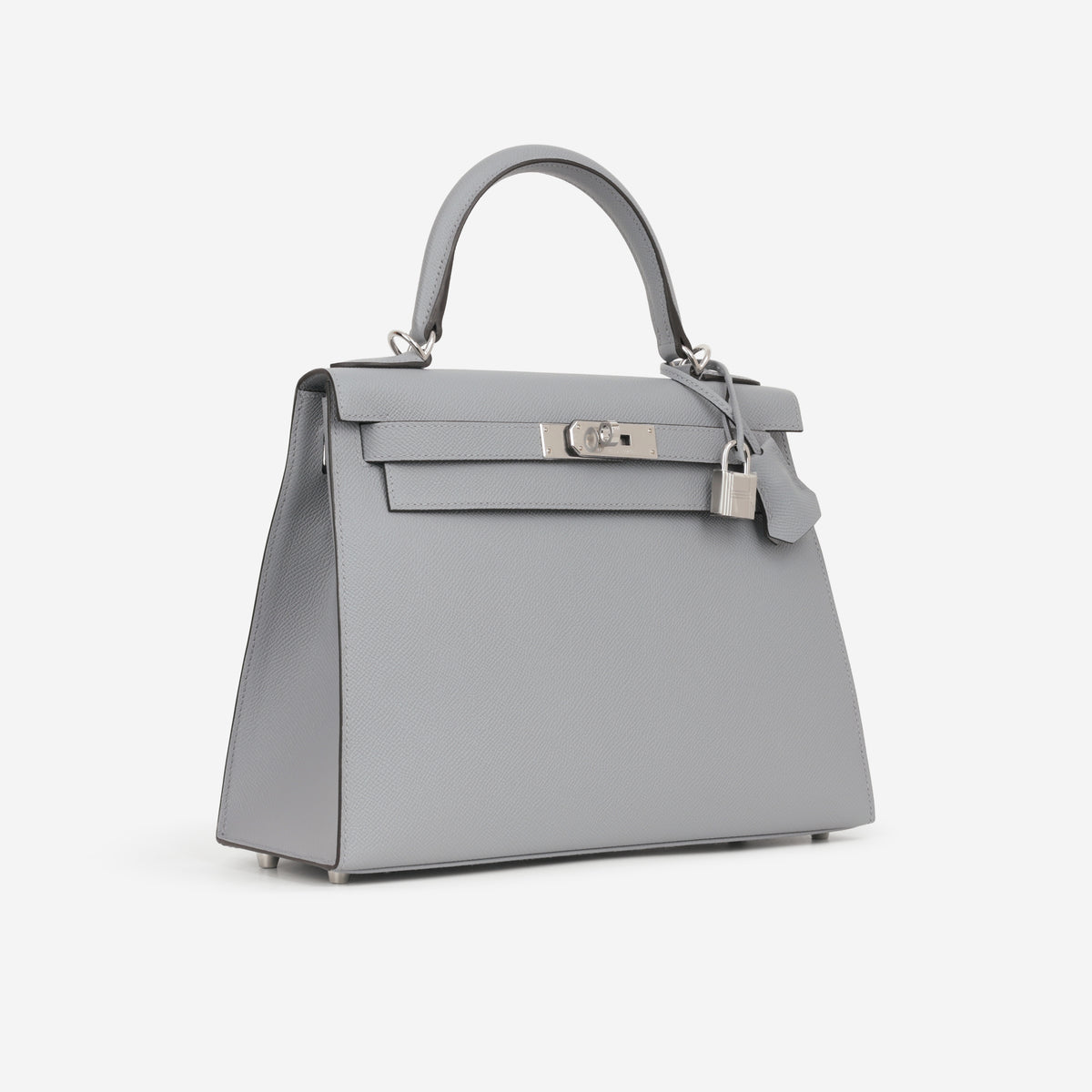Hermès Kelly 28 - Gris Pantin Epsom | Palladium Hardware