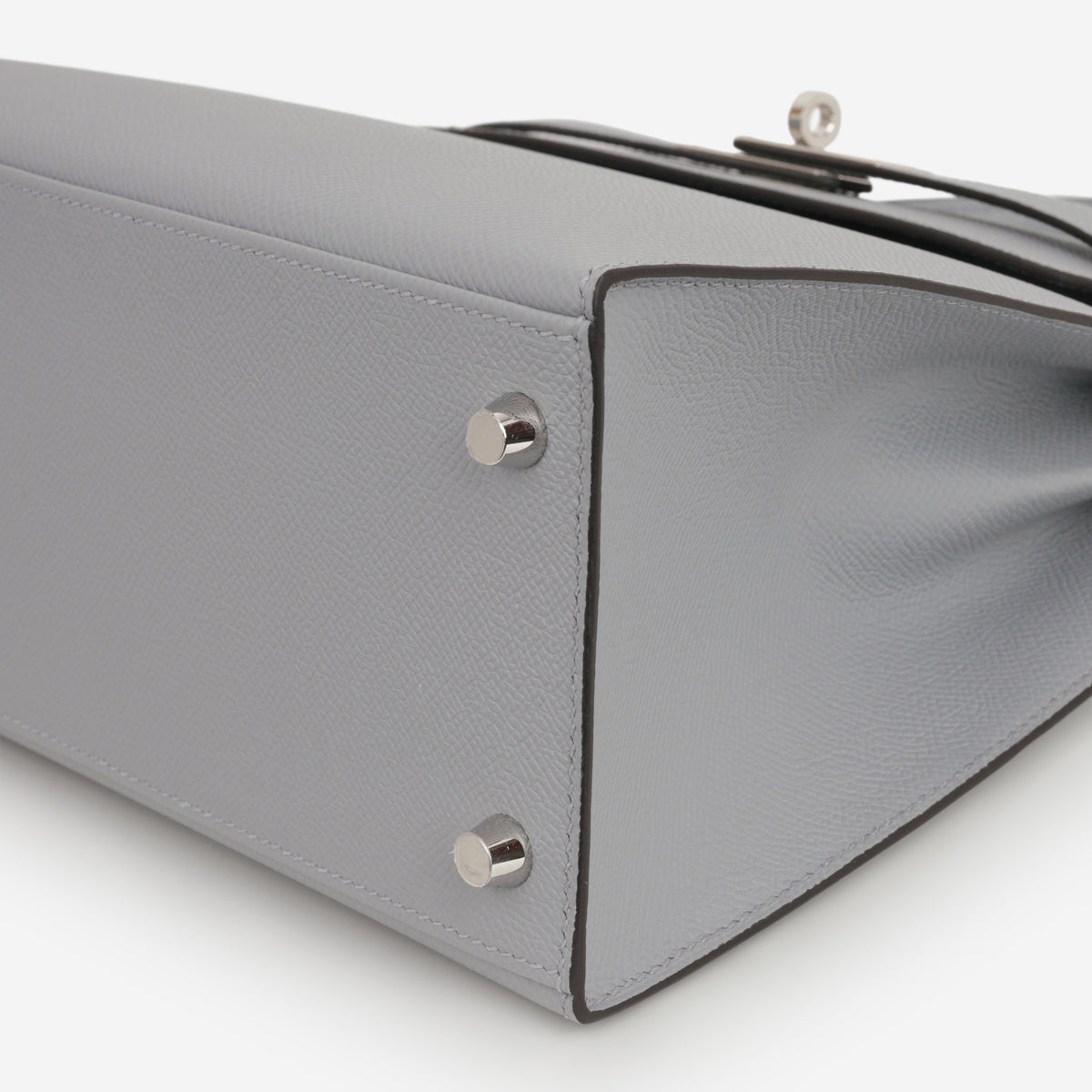 Hermès Kelly 28 - Gris Pantin Epsom | Palladium Hardware