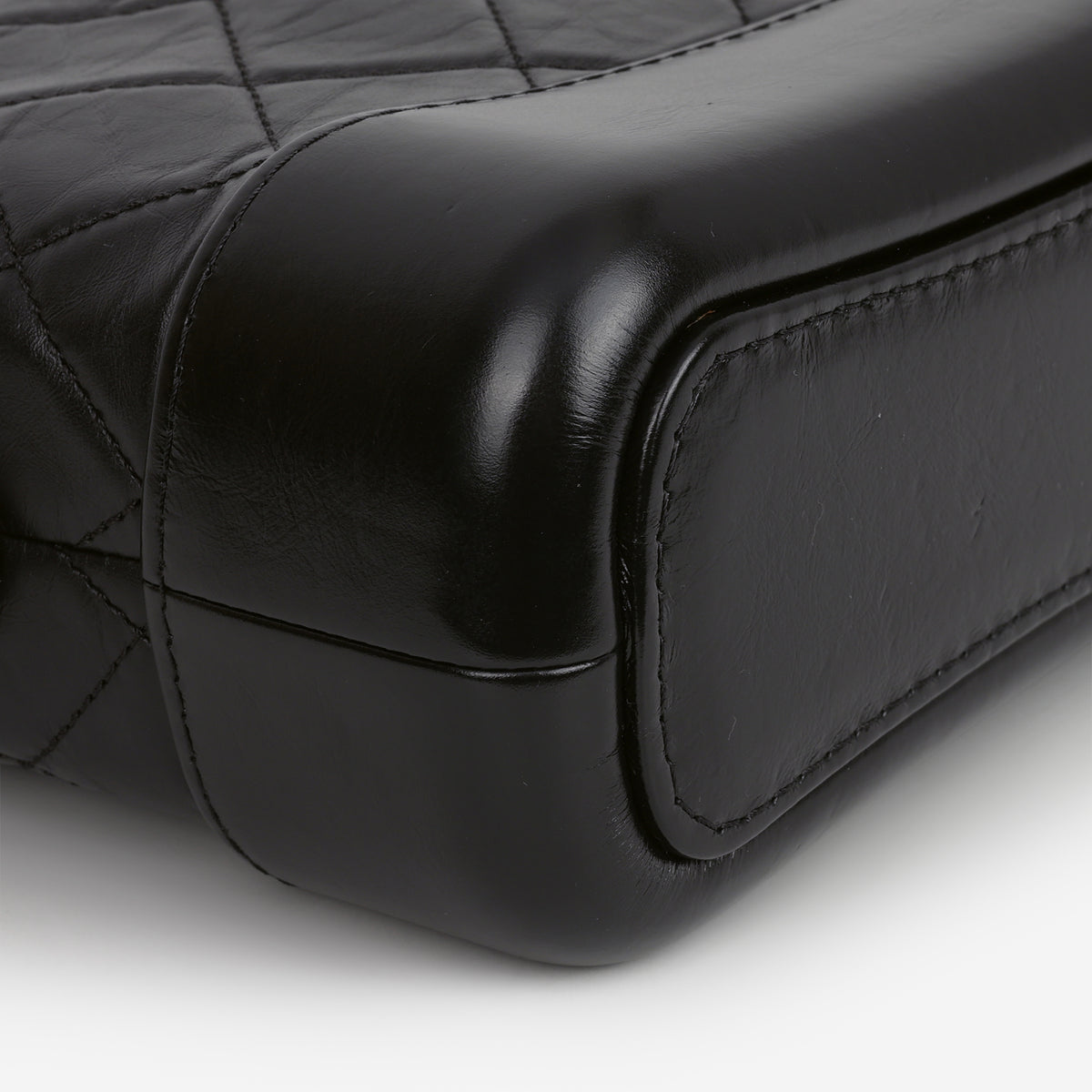 Chanel Small Gabrielle Bag - Black Aged Calfskin | Mixed Hardware