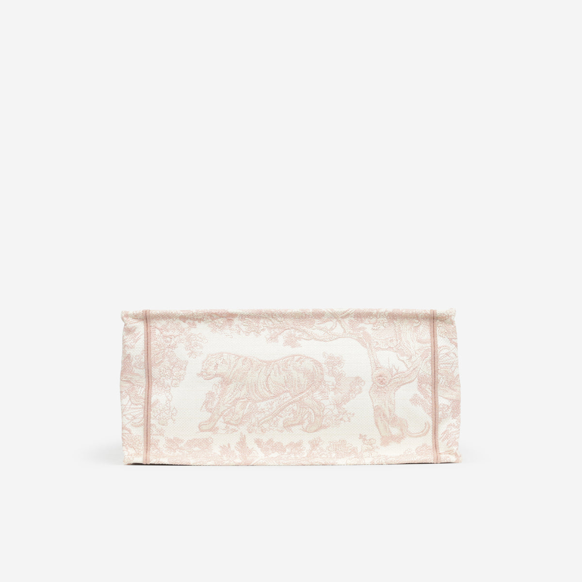 Dior Small Book Tote - Pink Oblique Jacquard