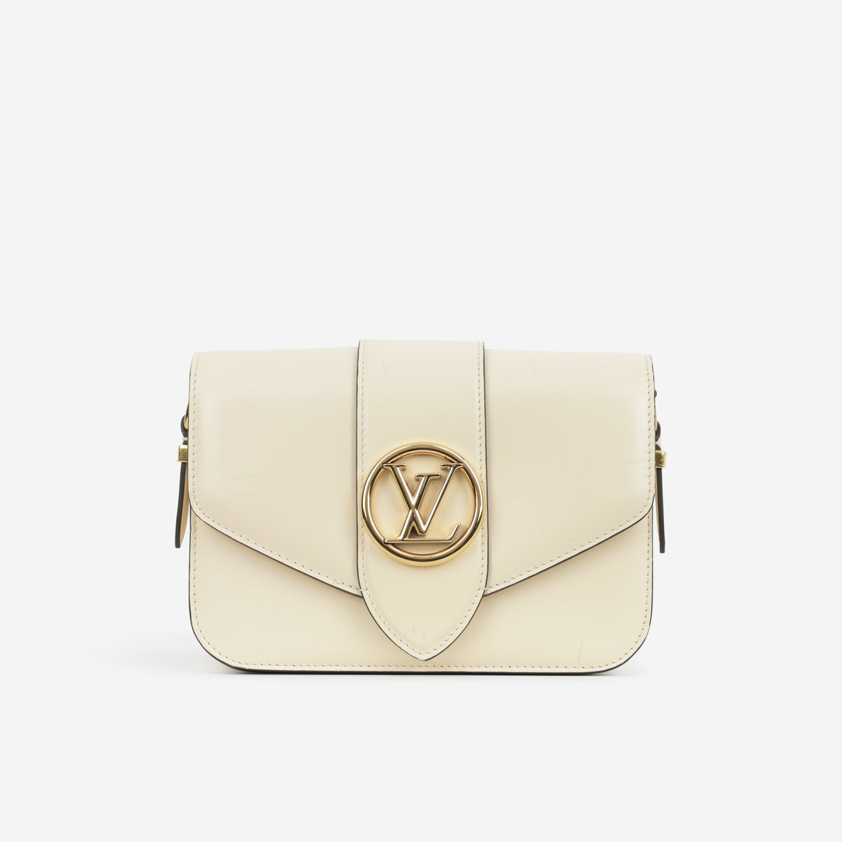 Louis Vuitton Pont Neuf - Cream Smooth Calfskin | Gold Hardware