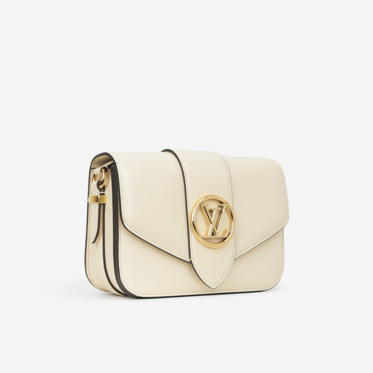 Louis Vuitton Pont Neuf - Cream Smooth Calfskin | Gold Hardware