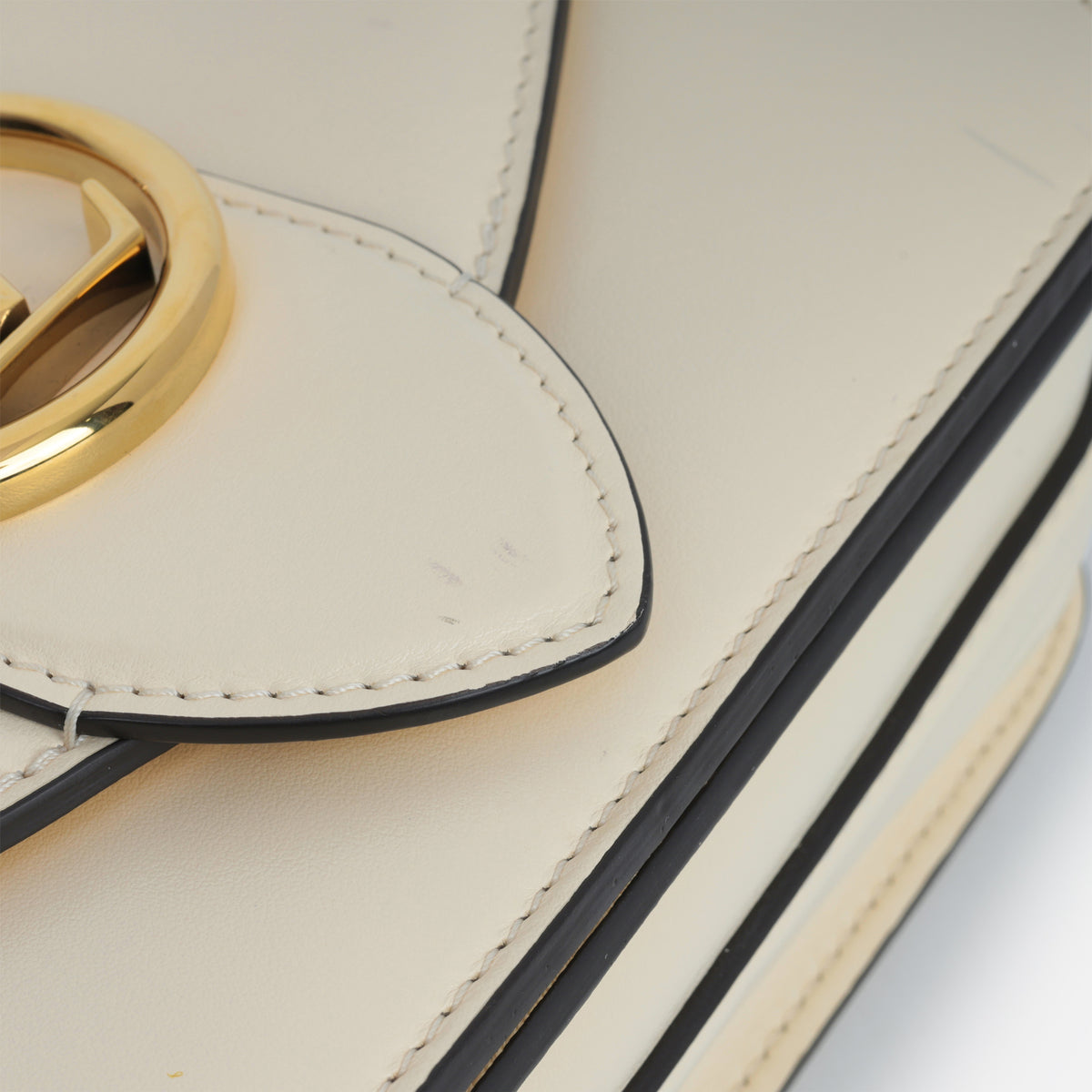 Louis Vuitton Pont Neuf - Cream Smooth Calfskin | Gold Hardware