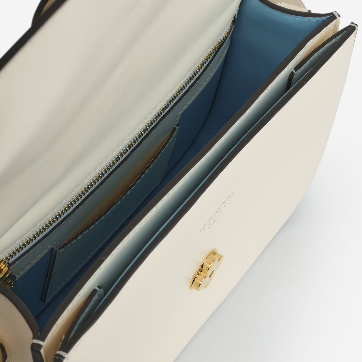 Louis Vuitton Pont Neuf - Cream Smooth Calfskin | Gold Hardware