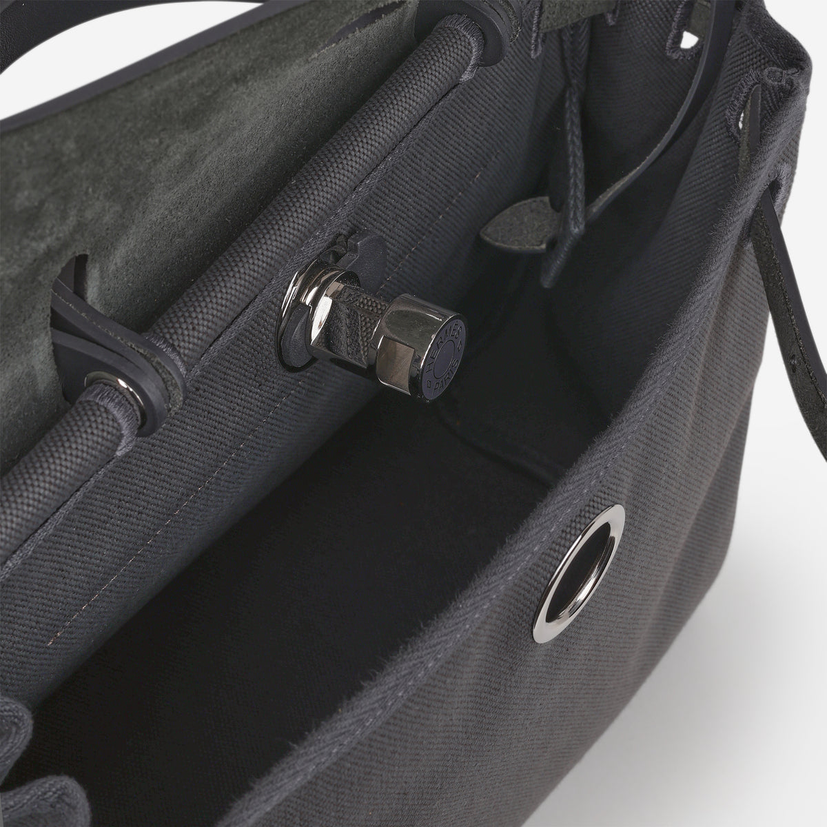 Hermès Herbag 31 -  Ardoise Canvas / Hunter | Palladium Hardware