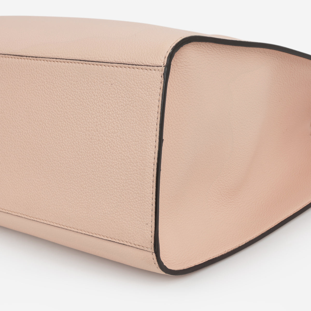 Fendi Medium Sunshine Tote - Pink Grained Calfskin | Silver Hardware