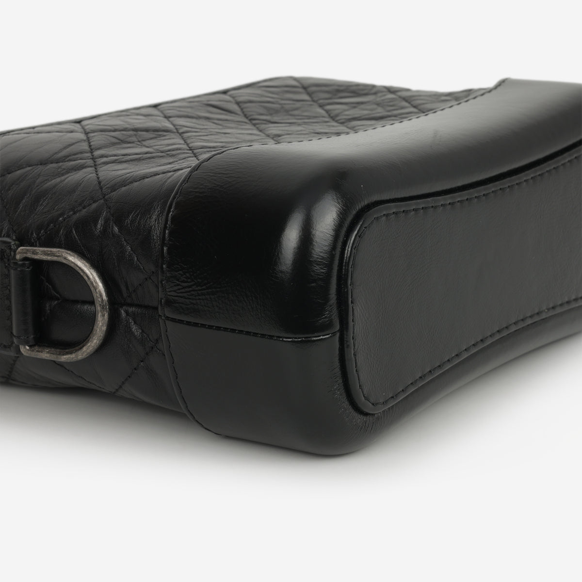 Chanel Small Gabrielle Bag - Black Aged Calfskin | Mixed Hardware