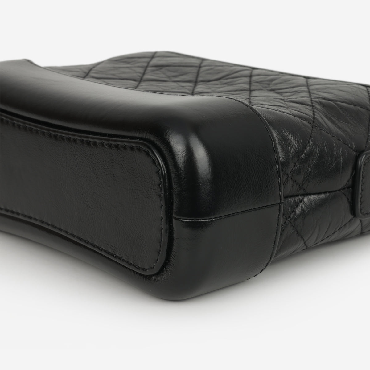 Chanel Small Gabrielle Bag - Black Aged Calfskin | Mixed Hardware