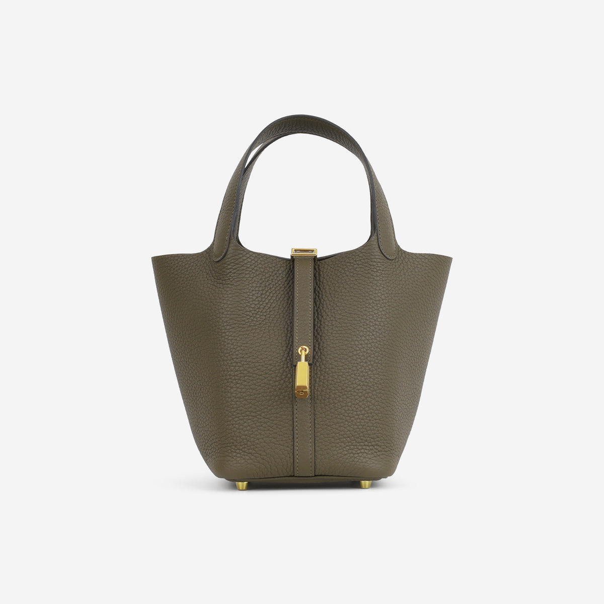 Hermès Picotin 18 - Vert Loden Clemence | Gold Hardware