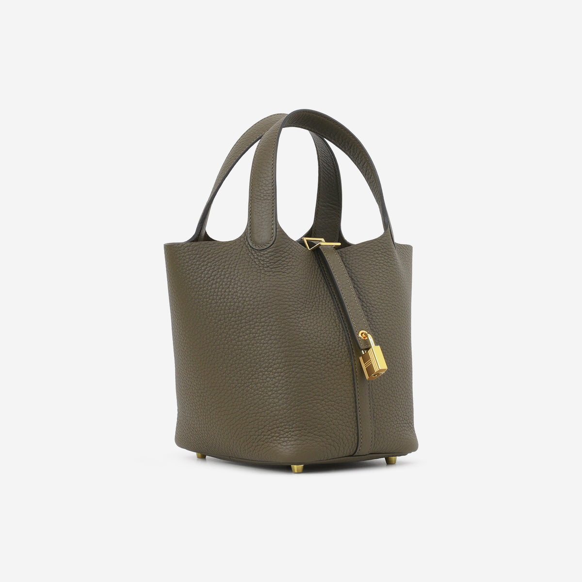 Hermès Picotin 18 - Vert Loden Clemence | Gold Hardware