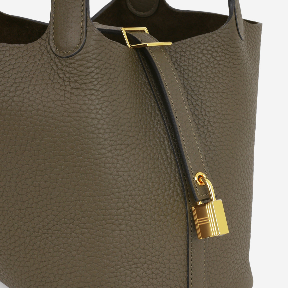 Hermès Picotin 18 - Vert Loden Clemence | Gold Hardware