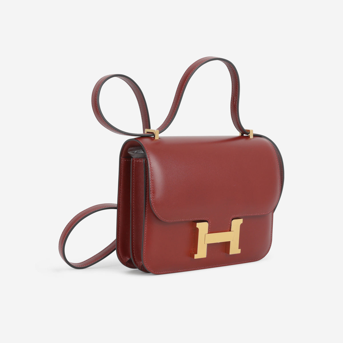 Hermès Constance 18 - Rouge H Box Calf | Gold Hardware
