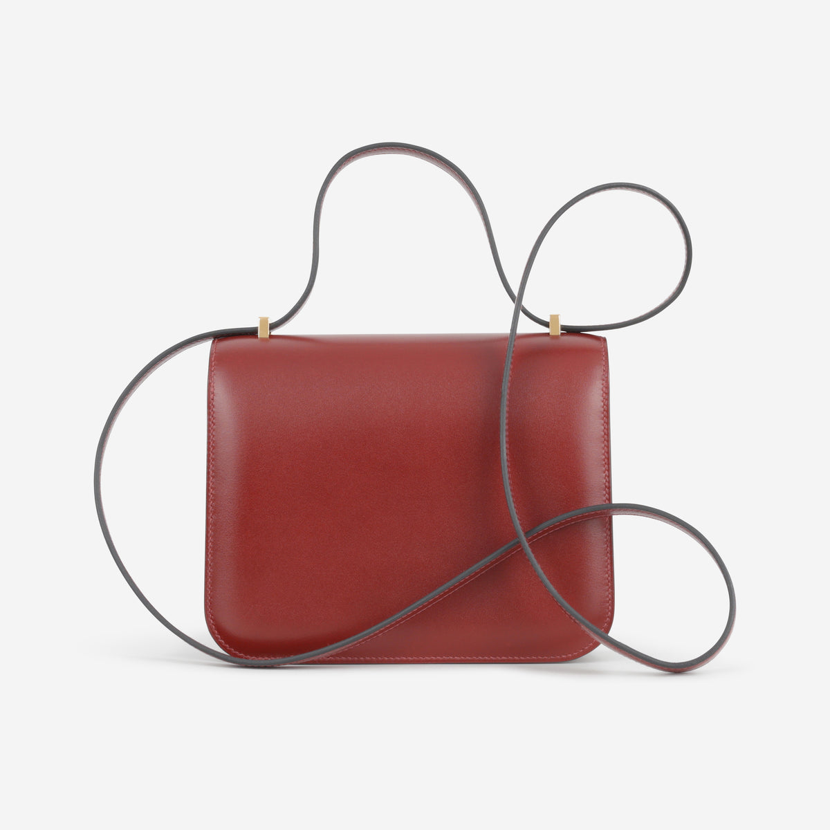 Hermès Constance 18 - Rouge H Box Calf | Gold Hardware