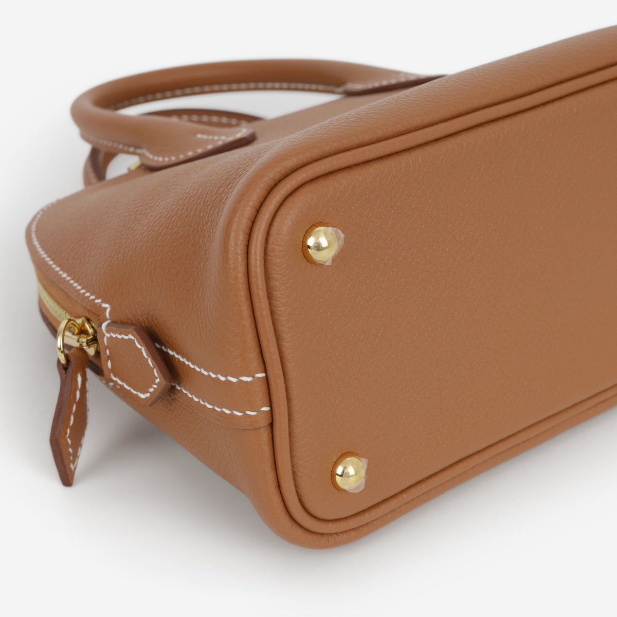 Hermès Mini Bolide - Gold Evercolor | Gold Hardware