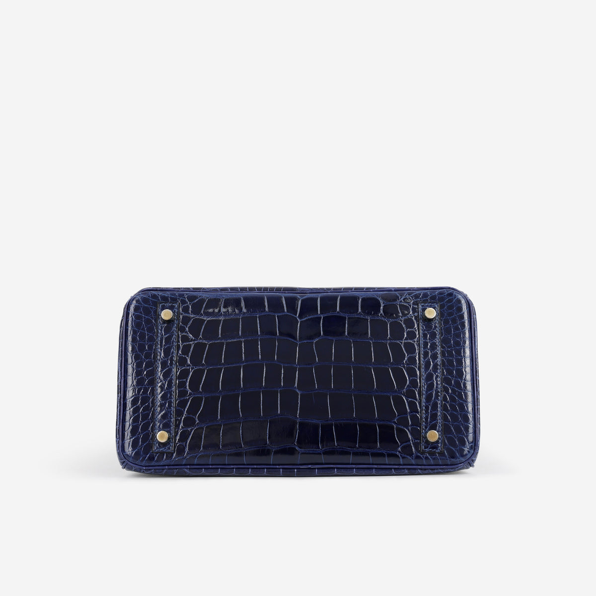 Hermès Birkin 30 - Bleu Saphir Alligator | Gold Hardware