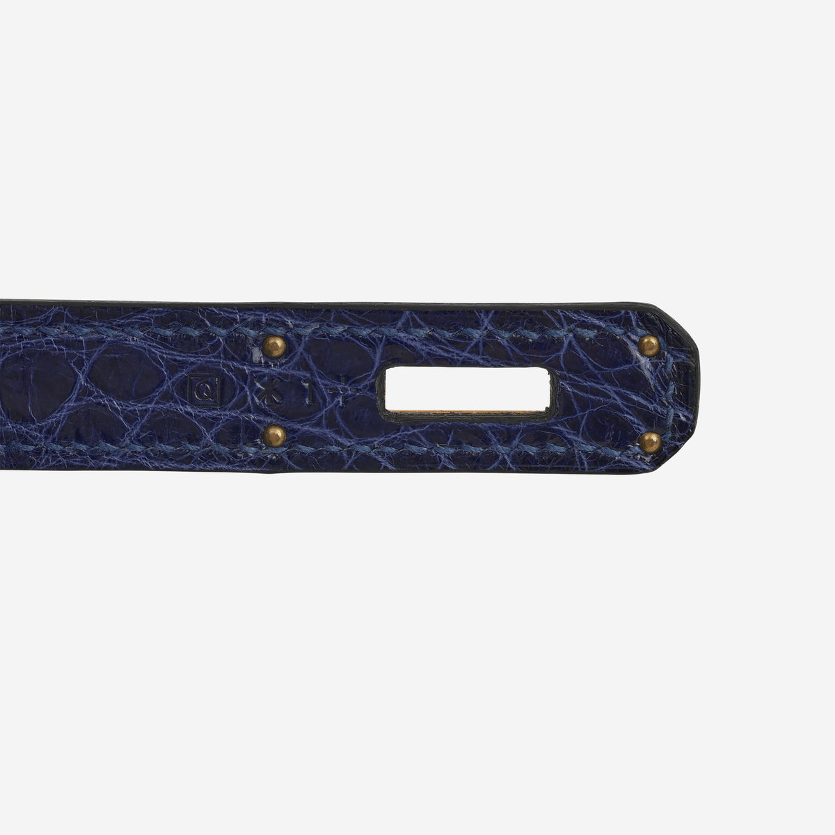 Hermès Birkin 30 - Bleu Saphir Alligator | Gold Hardware