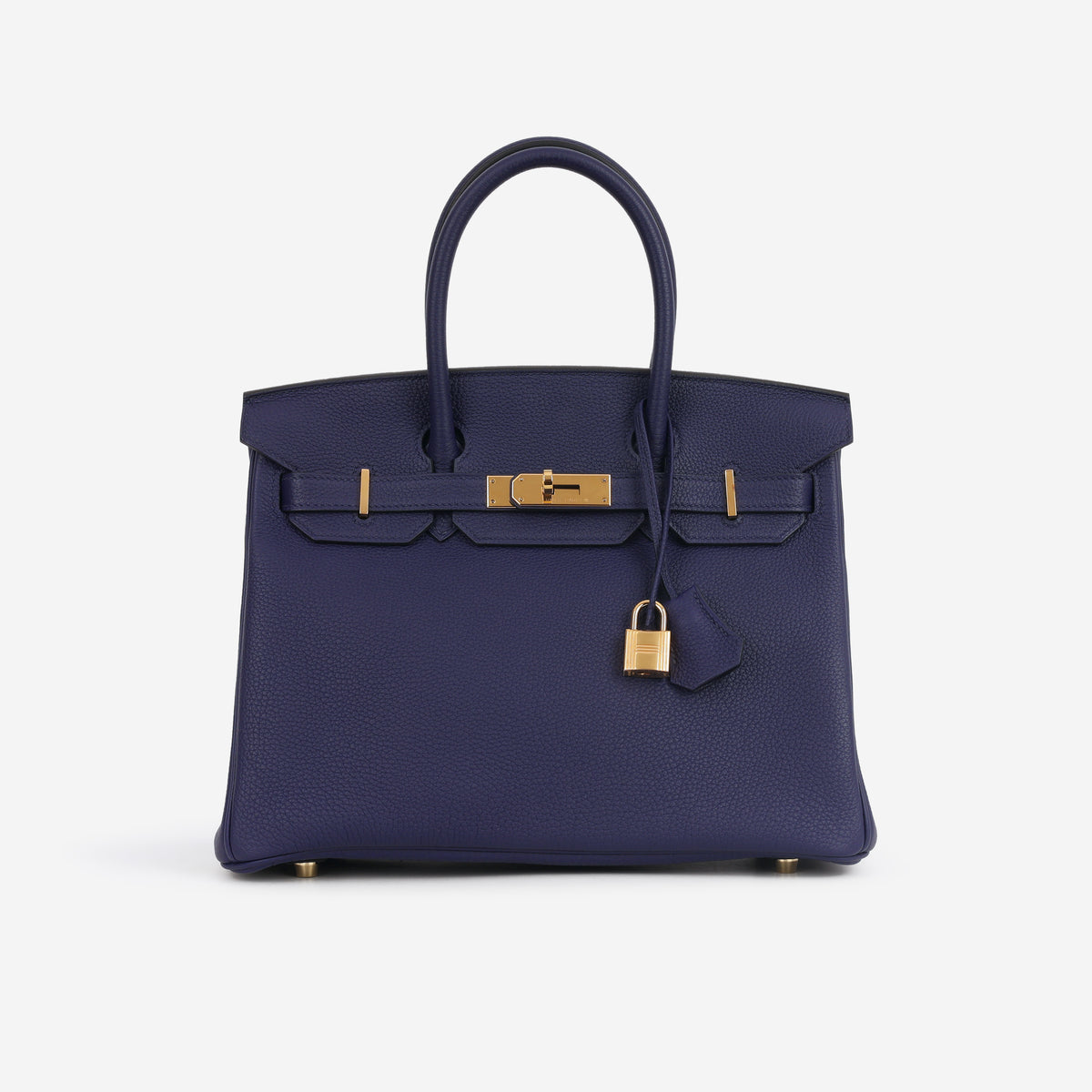 Hermès Birkin 30 - Blue Encre Togo | Gold Hardware