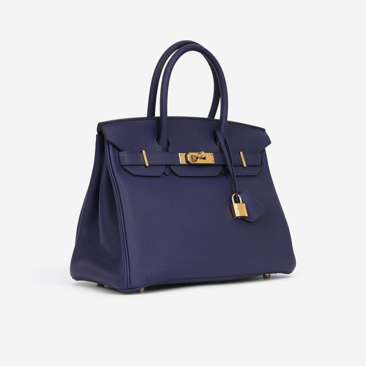 Hermès Birkin 30 - Blue Encre Togo | Gold Hardware