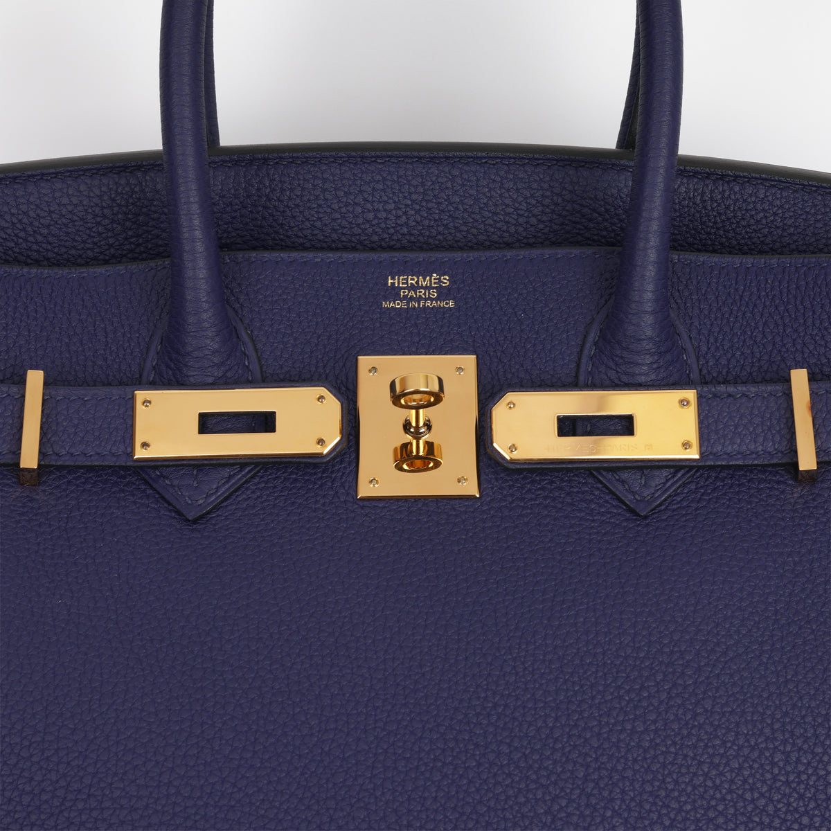 Hermès Birkin 30 - Blue Encre Togo | Gold Hardware