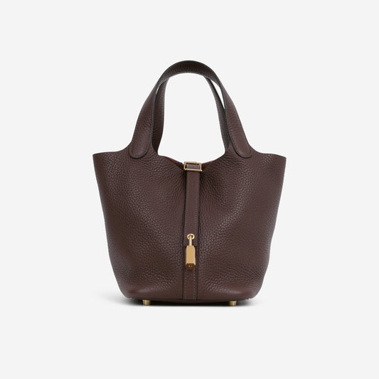 Hermès Picotin 18 - Rouge Sellier Clemence | Gold Hardware