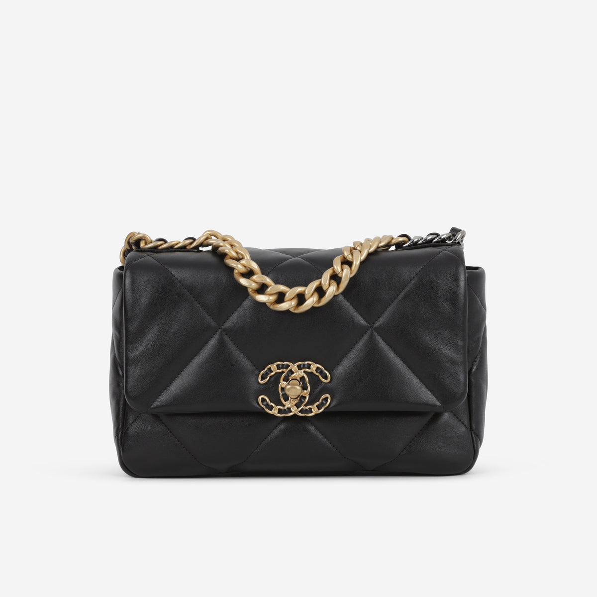 Chanel Small 19 Flap - Black Lambskin | Mixed Hardware