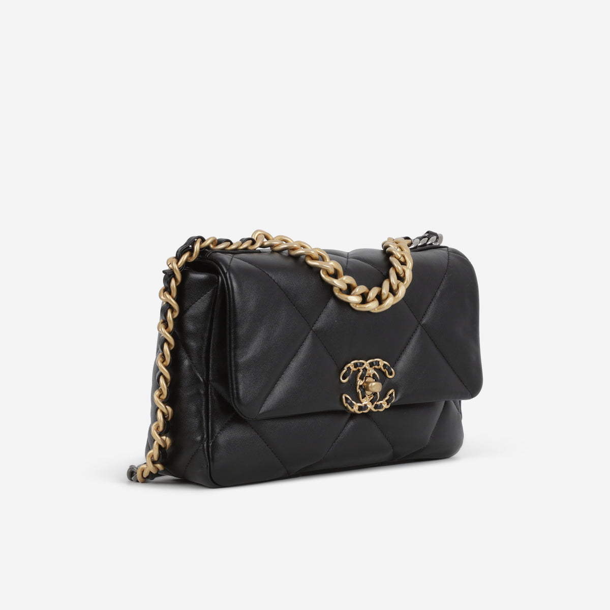 Chanel Small 19 Flap - Black Lambskin | Mixed Hardware
