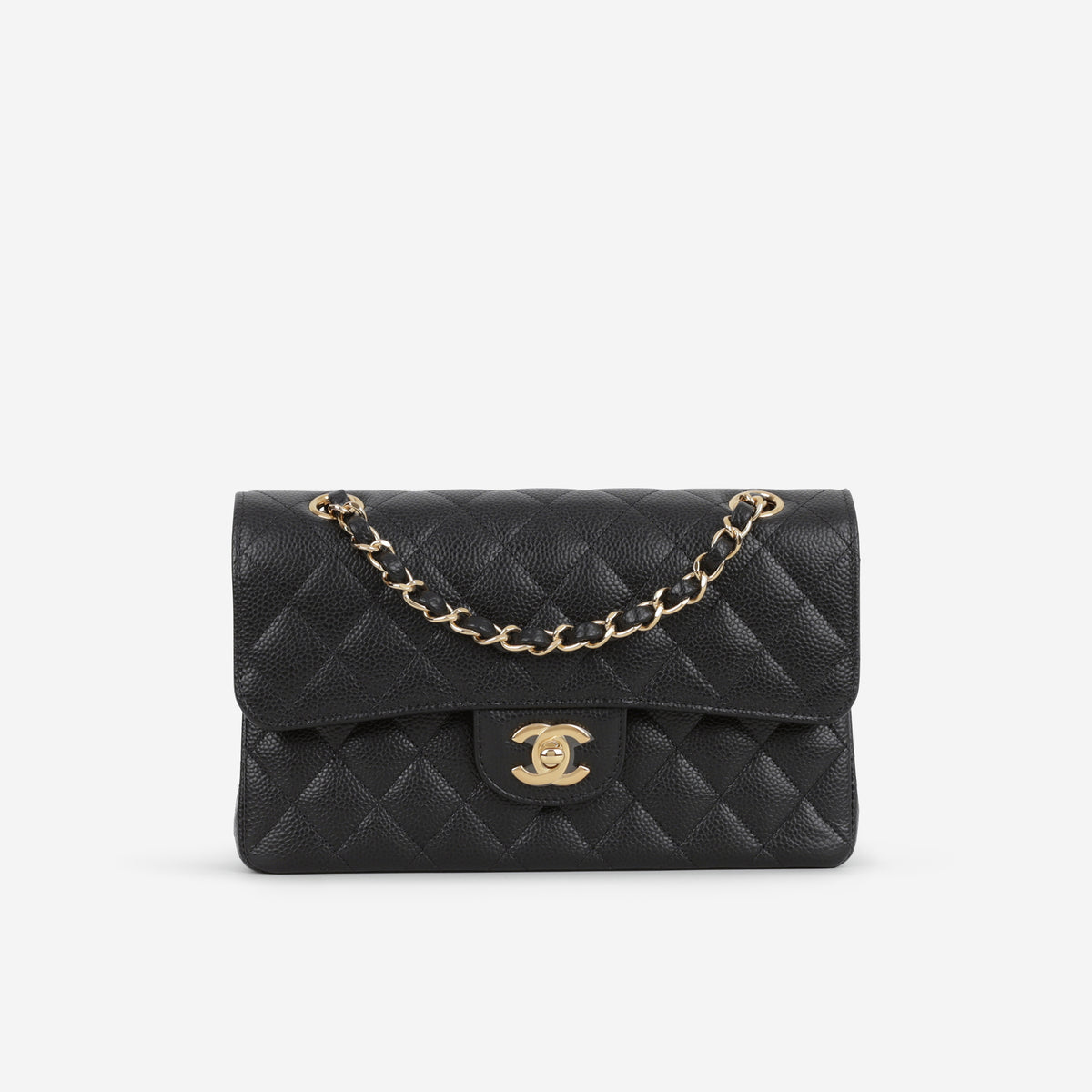 Chanel Small Classic Flap - Black Caviar | Gold Hardware