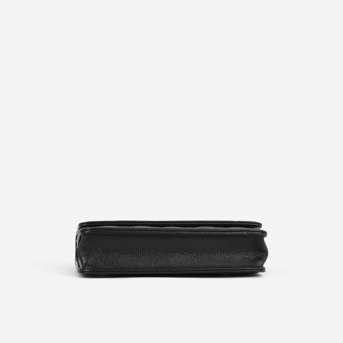 Chanel Classic Wallet on Chain - Black Caviar | Silver Hardware