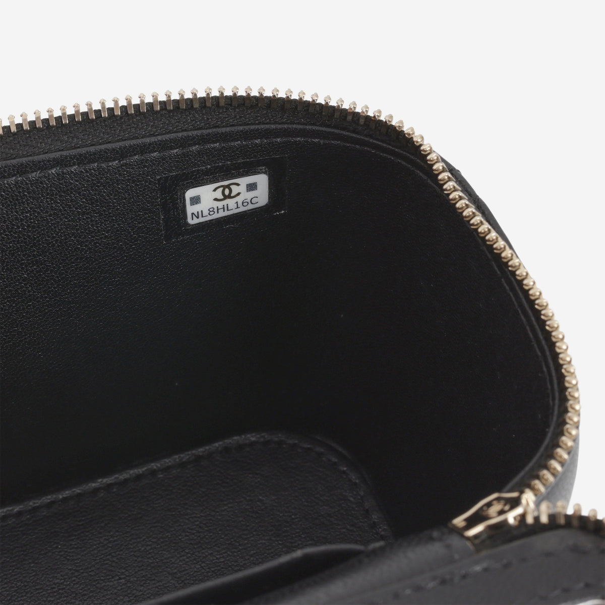 Chanel Small Metal Top Handle Vanity - Black Lambskin | Champagne Gold Hardware