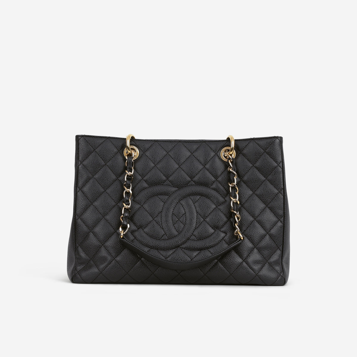 Chanel GST - Black Caviar | Gold Hardware