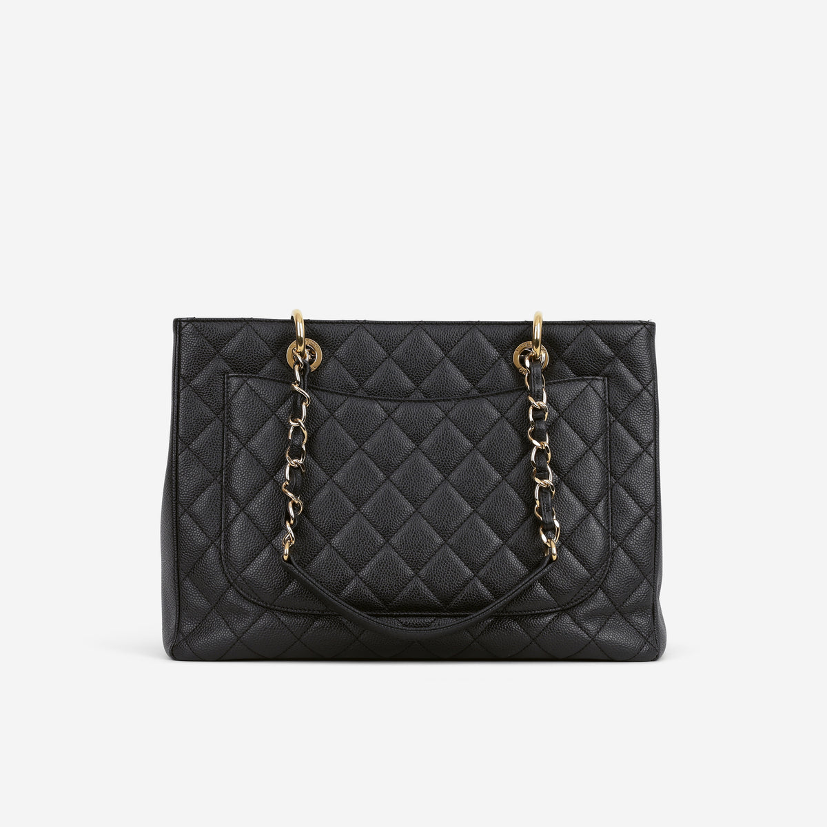 Chanel GST - Black Caviar | Gold Hardware